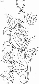 Embroidery Crewel 4to40 Pattern Designs sketch template
