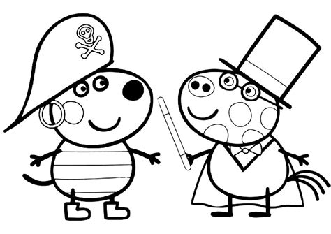 peppa pig friends coloring pages peppa pig coloring pages meet
