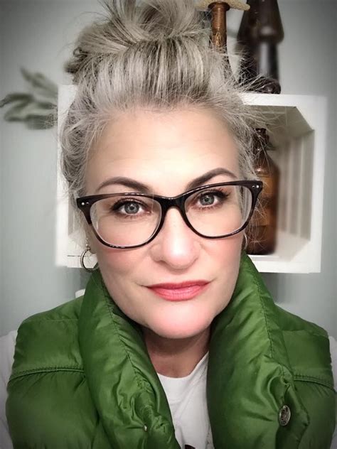 Pin By Darci Kessie On Glasses Grey Hair And Glasses White Hair