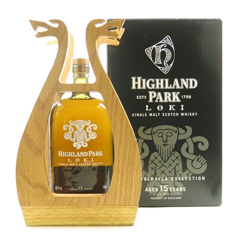 highland park loki 15 year old whisky auctioneer