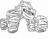 Blaze Coloring Pages Monster Machines Stripes Machine Ross Bob Print Getdrawings Getcolorings Colorings Excellent sketch template