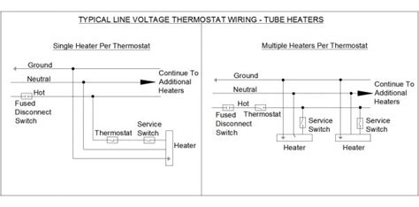 voltage thermostat wiring diagram thermostats  combination
