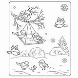 Feeder Birds Outline Vogelhochzeit Ausmalbilder Wonderland Paginaoverzicht Kleurend Vogel Kinder Lied Besten sketch template