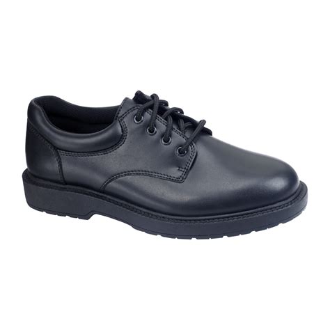 mens black oxford shoe timeless style endless comfort  kmart