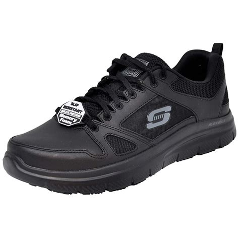 skechers work skechers work relaxed fit flex advantage slip resistant