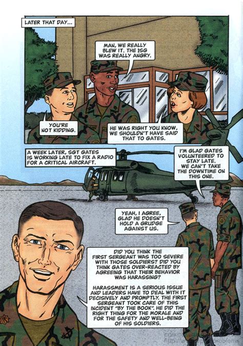 the us army s official don t ask don t tell homosexual policy comic book 2001 flashbak