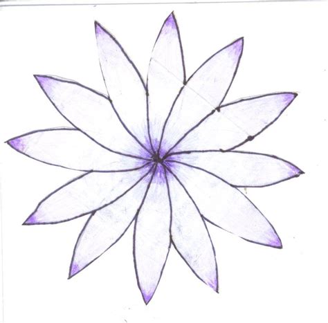 easy  draw flowers pretty flowers  redsommer