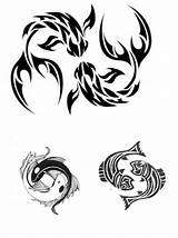 Pisces Piscis Tatouage Pesci Tatuaggi Signo Constellation Fisch Poisson Tattoostime Poissons Pices Maori Tatuaggio Karpfen Fische Segno Signe Tattoolawas Tatouages sketch template
