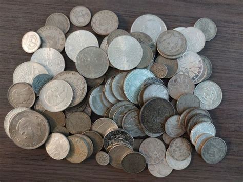 world lot zilveren munten met diverse gehaltes  kilo catawiki