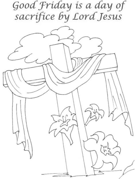 good friday coloring pages  coloring pages  kids good friday