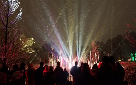 morton arboretums illumination holiday lights show pivots  drive
