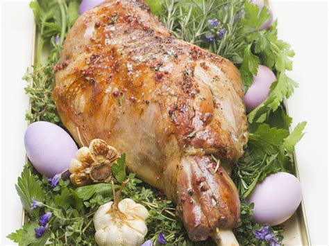 roast leg of lamb for easter recipe eat smarter usa
