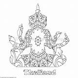Coloring Pages Diversity Thailand Cultural Getcolorings Landmark Color Getdrawings Colorings sketch template