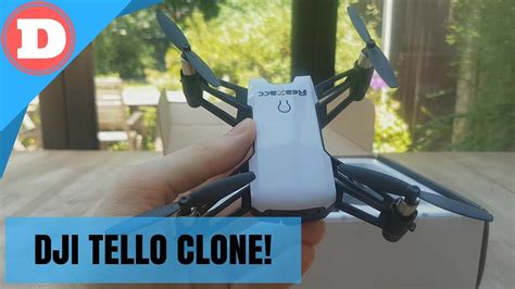 dji tello clone realacc  wifi fpv drone review youtube