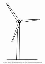 Windmill Windmills Drawingtutorials101 sketch template