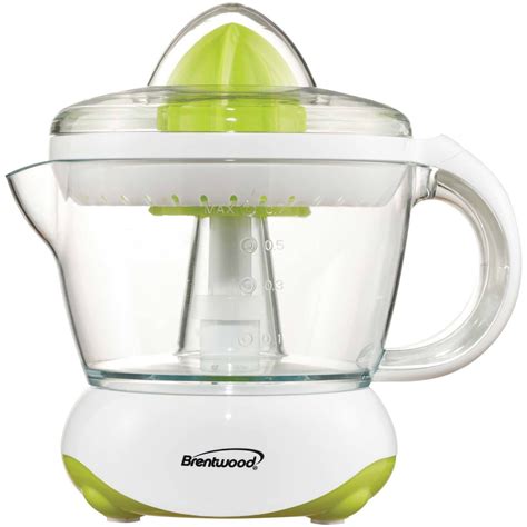 brentwood electric citrus juicer  ml white walmartcom