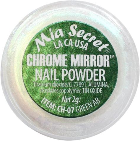 chrome mirror poeder green ab bolcom