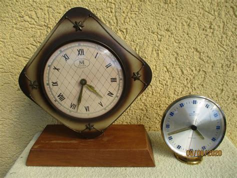 horloges vintage  bois laiton catawiki