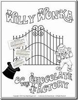 Wonka Willy Charlie Coloring Loompa Oompa Roald Dahl sketch template