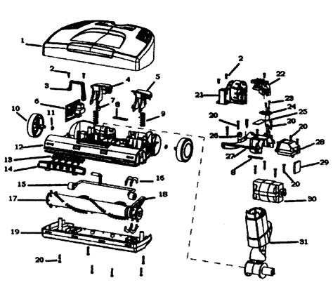 sanitaire vacuum parts diagram general wiring diagram