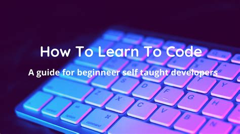 taught developers guide  learning   code