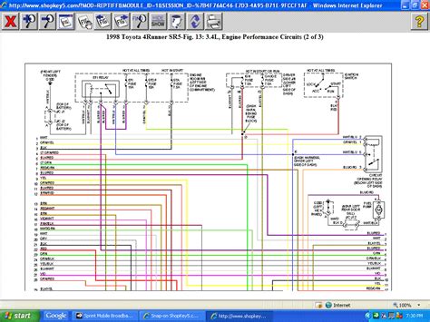 toyota runner fuel pump wiring diagram wiring diagram  toyota fuel pump std