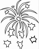 Fireworks Coloring Pages Printable July Firework Fourth Kids 4th Color Drawing Bonfire Getdrawings Print Getcolorings Advertisement Coloringpagebook sketch template