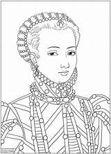 Marie Antoinette Coloring Ausmalbild Martin Von Pages Barbie Getcolorings Books Printable Craft sketch template