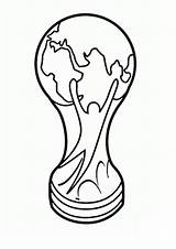 Fifa Trophy Colouring Coloringpagesonly sketch template