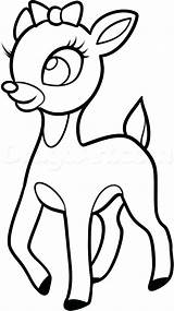 Reindeer Face Coloring Pages Color Getdrawings Drawing sketch template