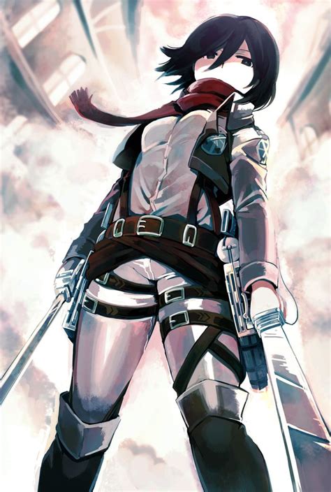 Shingeki No Kyojin Mikasa Ackerman By 鍋