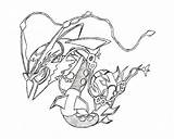 Rayquaza Pokemon Coloring Mega Pages Legendary Drawing Kyogre Printable Para Colorear Colorings Deviantart Print Dibujos Color Getdrawings Sheets Pintar Kids sketch template