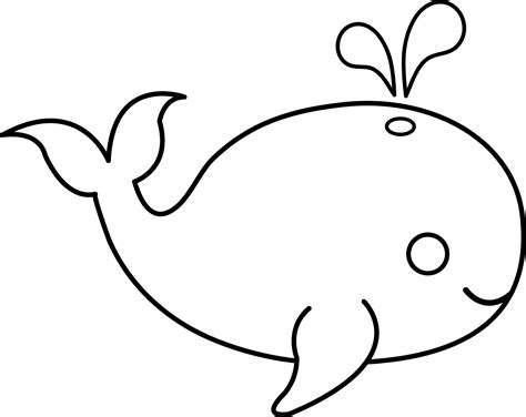 whale printable coloring pages