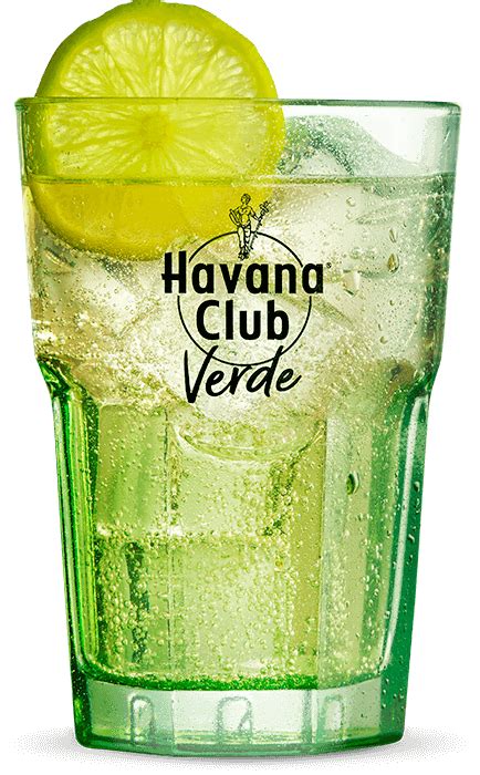Ginger Ale Cocktail With Havana Club Verde Rum Havana Club