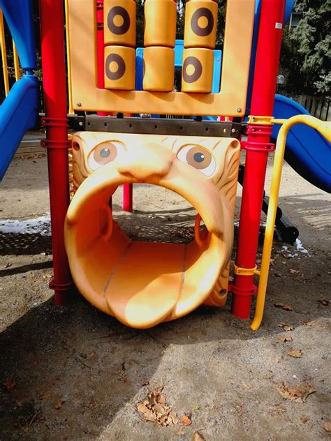 these hilariously awkward playground design fails are all kinds of