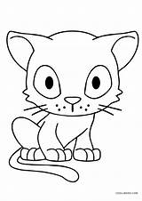 Cat Coloring Pages Anime Printable Kids Cool2bkids sketch template