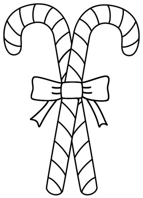 candy cane coloring pages getcoloringpagescom