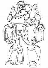 Bots Bot Transformers Optimus Prime Rescuebots sketch template