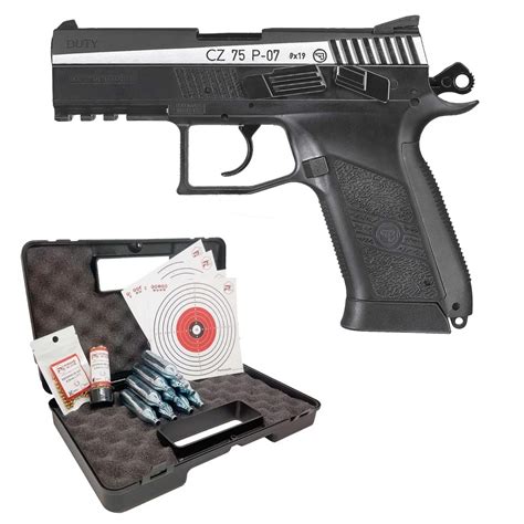 pistola cz  p duty dual tone asg  mm kit prime guns