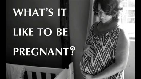 Whats It Like To Be Pregnant Youtube