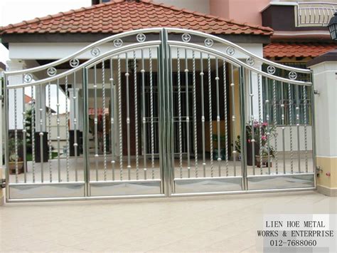 gate designs stainless steel main gate design