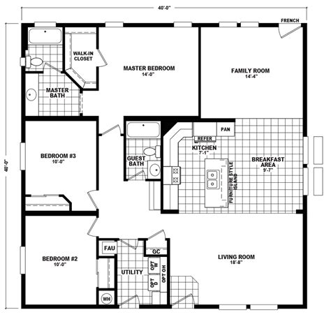 double wide floor plans  home outlet az