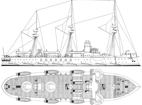 french ironclad amiral duperre blueprint   blueprint