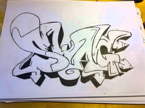 easy graffiti sketches  paintingvalleycom explore collection
