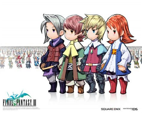 Ff3 Characters Final Fantasy Final Fantasy Ds Final Fantasy 3