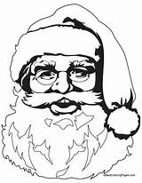 Coloring Santa Claus Pages Printable Popular sketch template