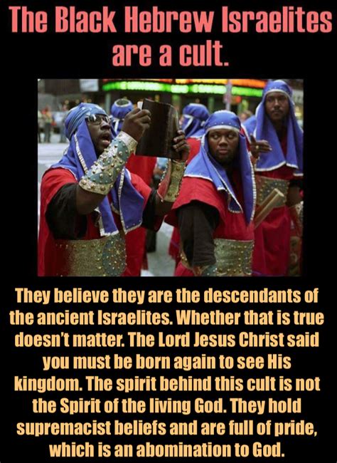 black hebrew israelite cult jesus truth deliverance