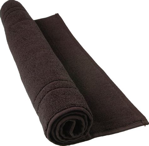 tapis de bain    cm en coton couleur noir noir homemaison vente en ligne tapis de bains