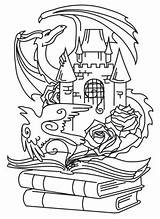 Coloring Pages Imagination Sheets Colouring Printable Castle Books Urbanthreads Productid Aspx sketch template