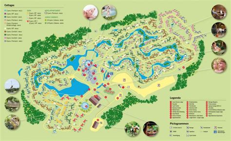 plattegrond center parcs het heijderbos